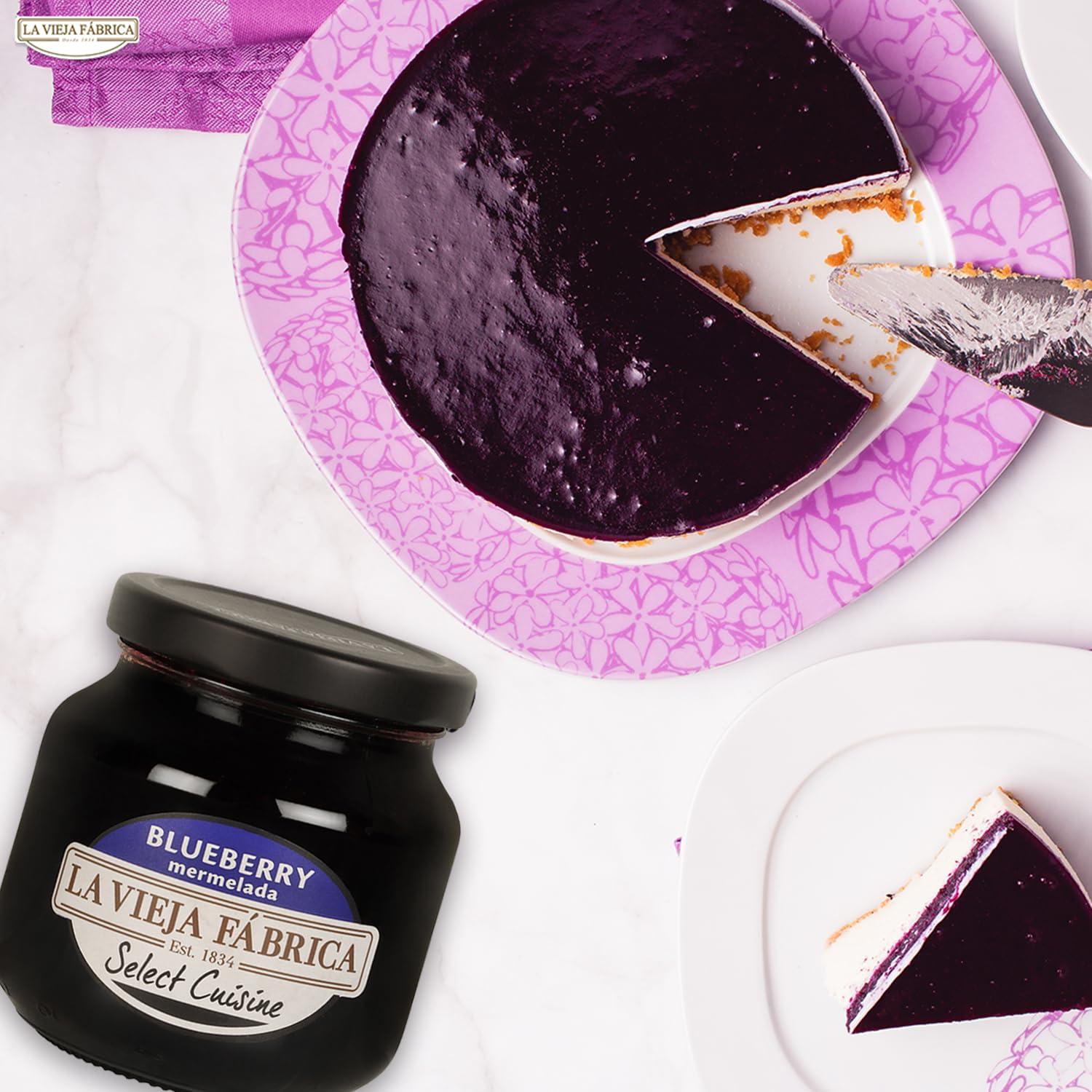 La Vieja Fabrica La Vieja Fabrica Blueberry Mermelada (Jam) Bottle, 280 g