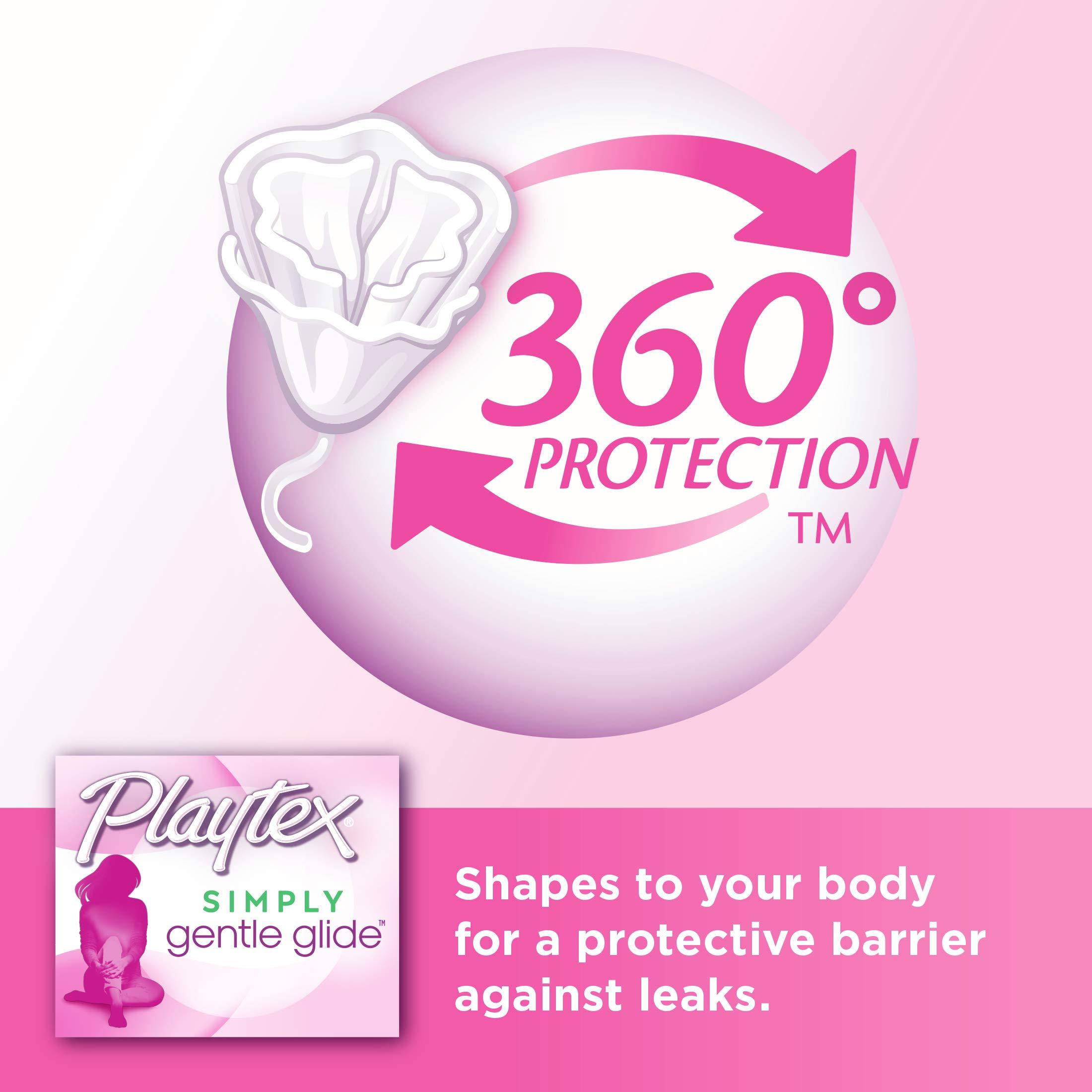 Playtex Playtex Gentle Glide Tampons with Triple Layer Protection, Ultra , Unscented - 36 Count