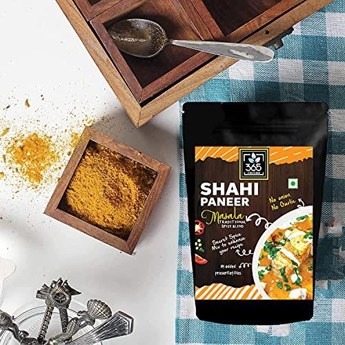 365 STORE TO DOOR 365 STORE TO DOOR Indian Spice – Jain Shahi Paneer Masala, 250 gm. | Homemade Powdered | for Healthy Cooking | Ready to use | All Seasonings Spices | Pure & Hygiene | Spice Mix – Pack of 1