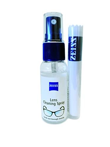 Zeiss ZEISS Lens Cleaning Solution Kit 60ml with Microfiber Cloth- Pack of 1 | Perfect Lens Cleaner for Spectacles, Eyeglasses, Sunglasses , Camera Lenses and Binoculars