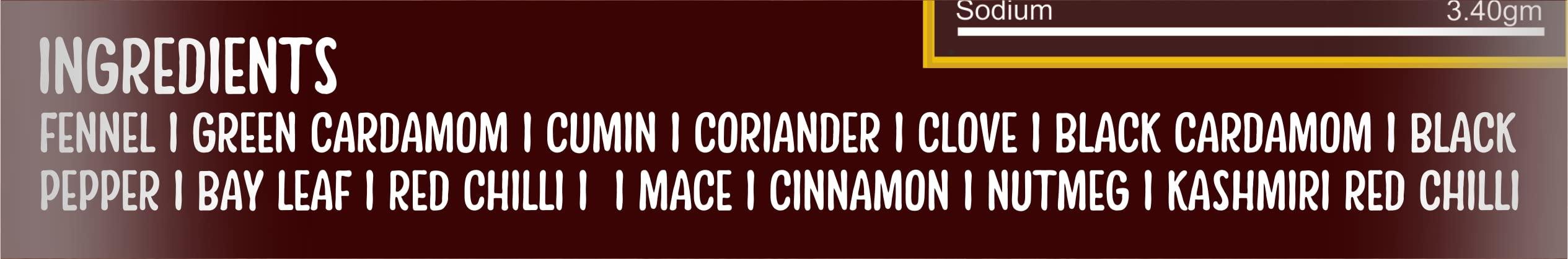 PINTOO MASALE PINTOO MASALE - CHICKEN MASALA POWDER - 75 GM Powder I Whole I Raw mix spices I Khada Masala - (Pack of 1)