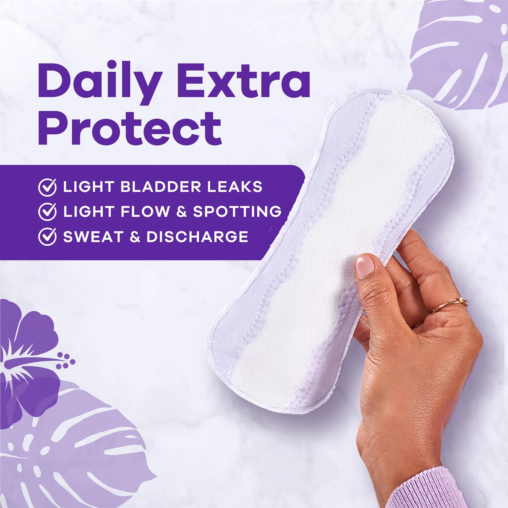 Always Always Xtra Protection 3-in-1 Daily Liners for Women, Extra Long, 60 CT