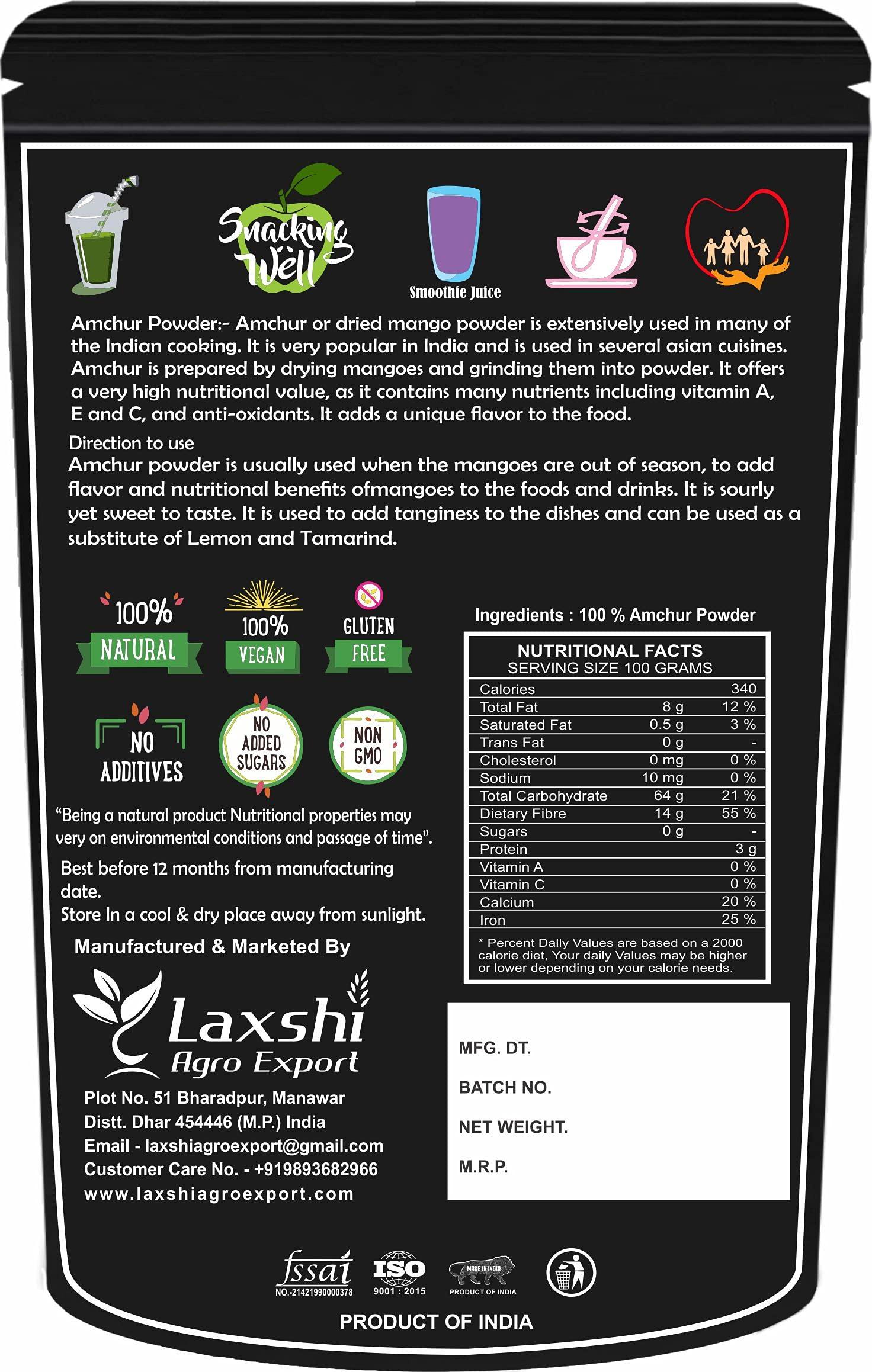 Organic Prime Organic Prime Amchur Powder | Dry Mango Powder | Aam Powder - 500 GM X 2 = 1 KG by Organic Prime