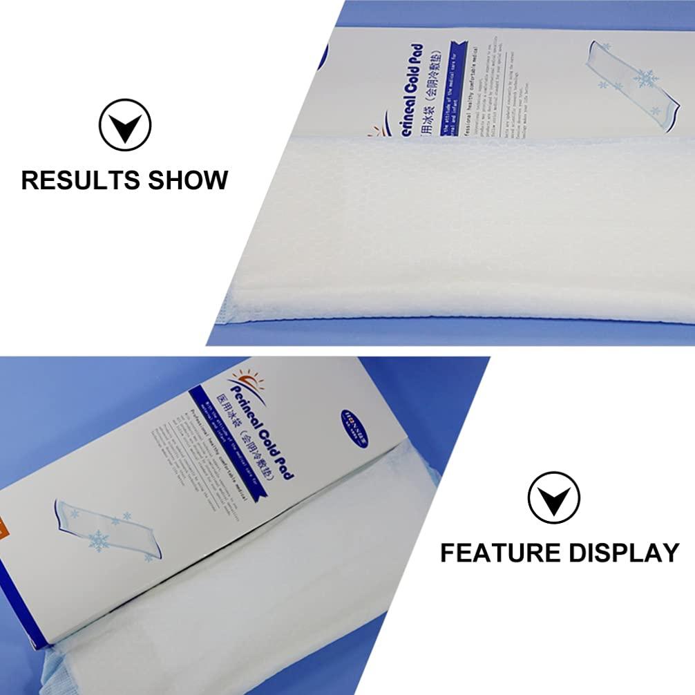 HEALLILY HEALLILY Perineal Ice Pack- Postpartum Perineal Cold Pack Hemorrhoid Pain Relief Cold Compress Pad for Women After Pregnancy or Delivery