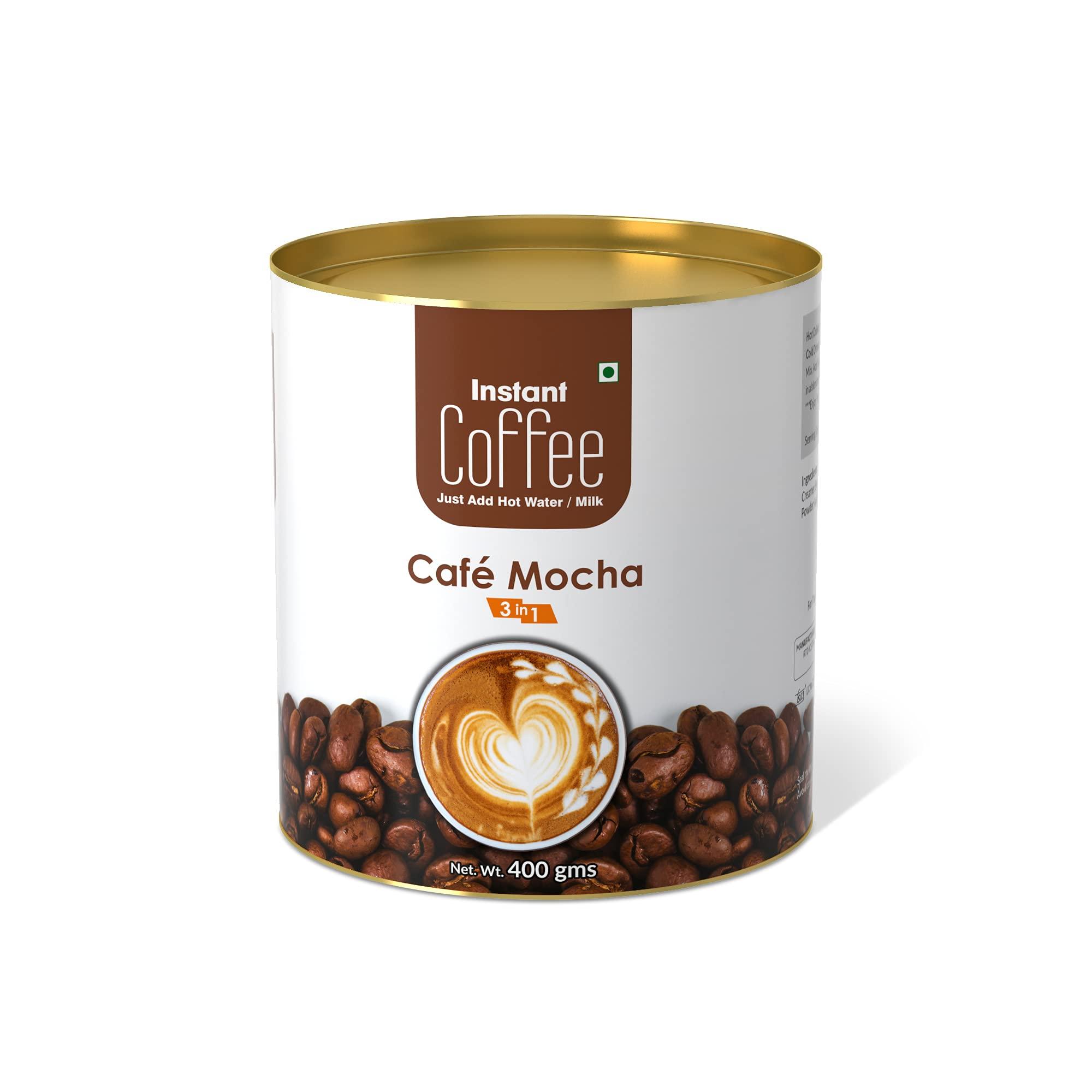 The Tea Planet The Tea Planet Café Motcha Coffee 3 in 1 Mix (Added Sugar and Creamer) just add hot water - 400 gm