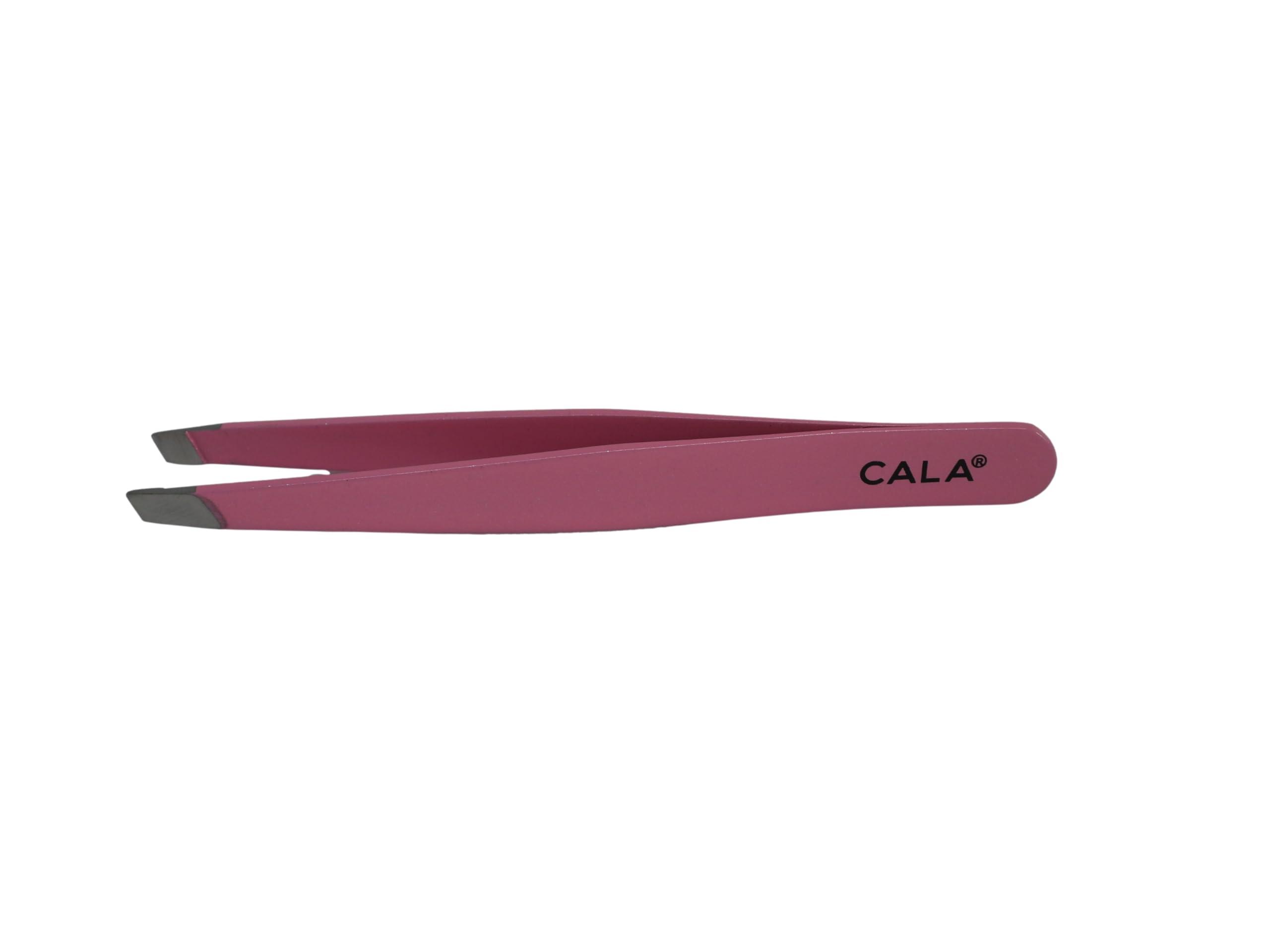 Cala Cala Pro pink slanted tweezers