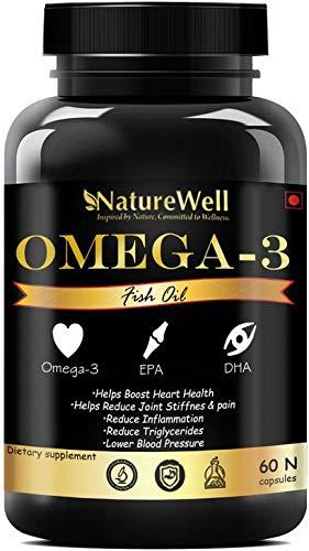 Naturewell Naturewell Premium Fish Oil (Double Strength) Omega 3 Fatty Acids with EPA 360 mg DHA 240 mg