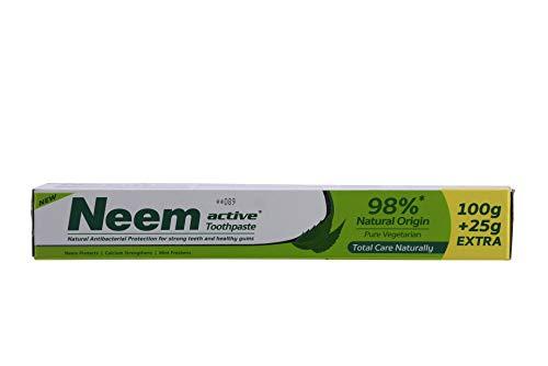 NEEM Neem Active Toothpaste, 100g + 25g Extra