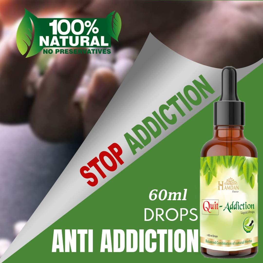 Hamdan Forever Hamdan Forever Quit Addiction Drop Stop Alcoholand Drinking and Smocking Forever with Addiction killer Liquid Drop 60ml