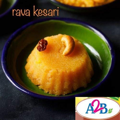 Adyar Anand Bhavan Sweets and Snacks Adyar Anand Bhavan Sweets and Snacks A2B Kesari Bhath Mix/South Indian Rava Kesari (200 g x Pack of 4)