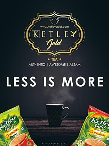 Ketley Gold Ketley Gold Premium Strong Assam Tea 5kg | Assam Tea Granules | 250g x 20