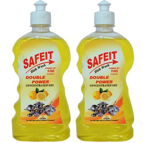 safeit Safeit Dishwash Gel - 550 ml (Lemon)