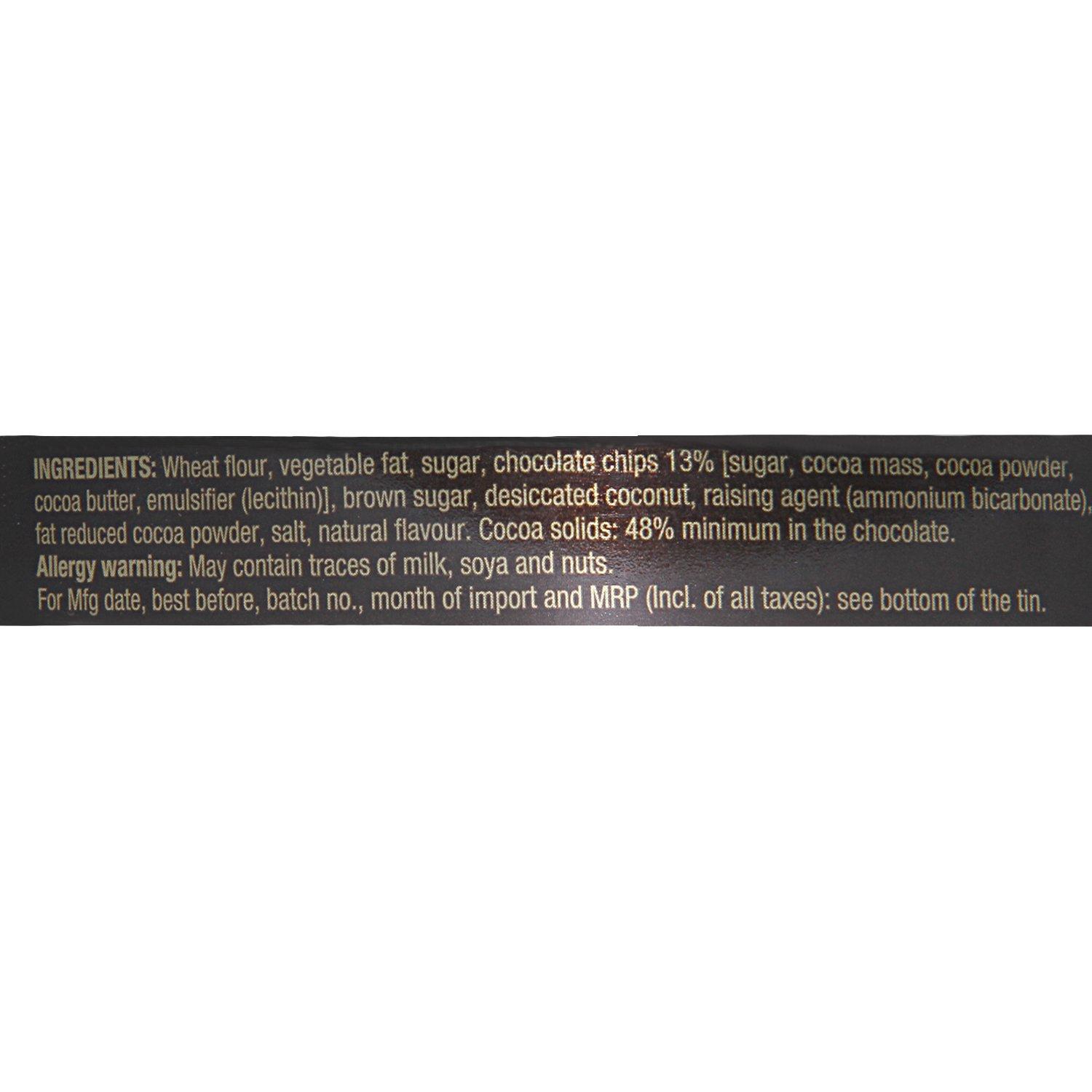 Royal Dansk Royal Dansk Choco-Chip Cookies 340g || Danish Cookies from Denmark in Iconic Blue Tin || Cookies for Tea Time, Snacks, & Gifting || Share with Friends & Family