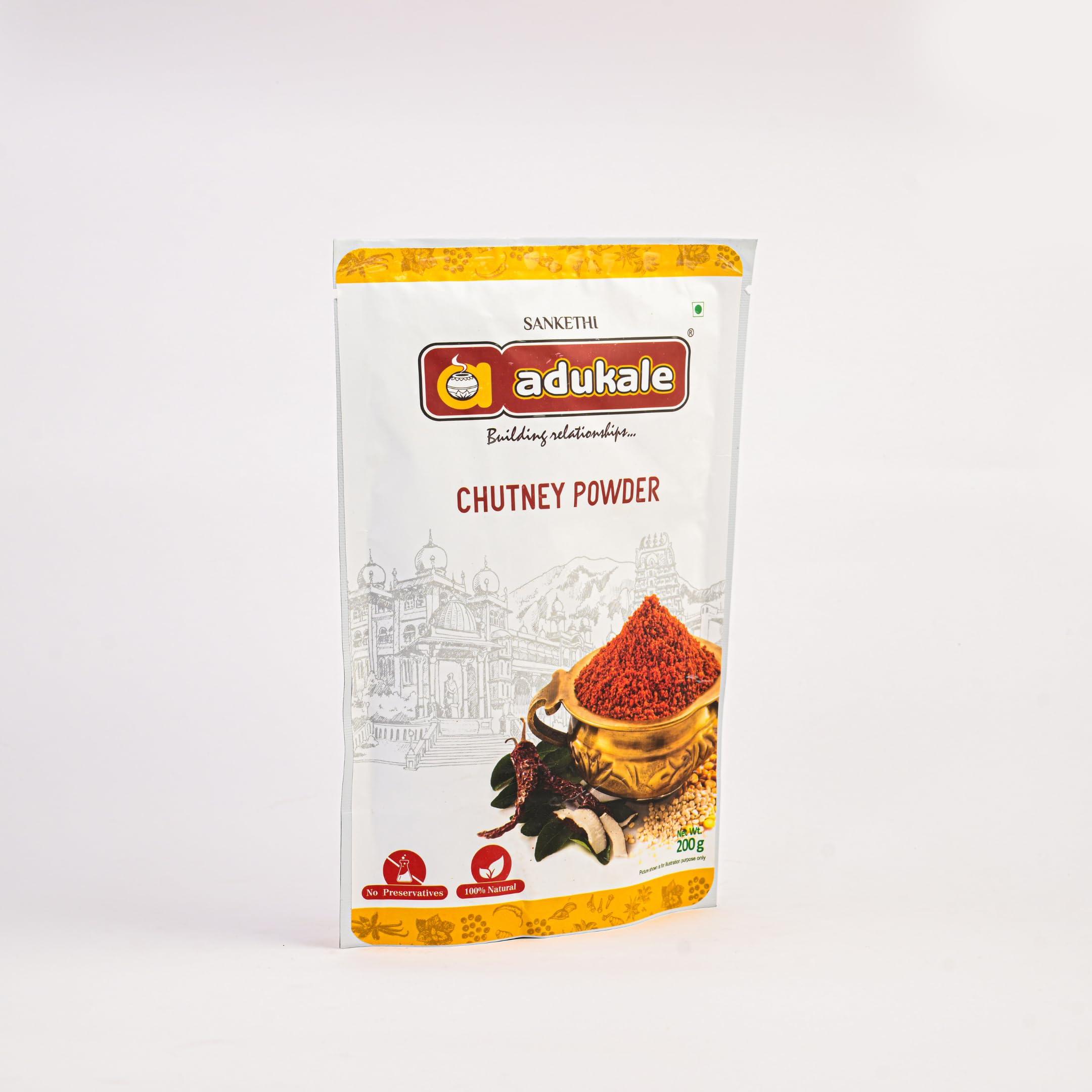 Adukale adukale Chutney Powder, 200g