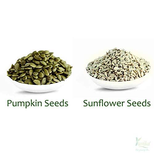 Yuvika YUVIKA Combo Pumpkin Seeds & Sunflower Seeds 500 Grams (250 Grams Each)