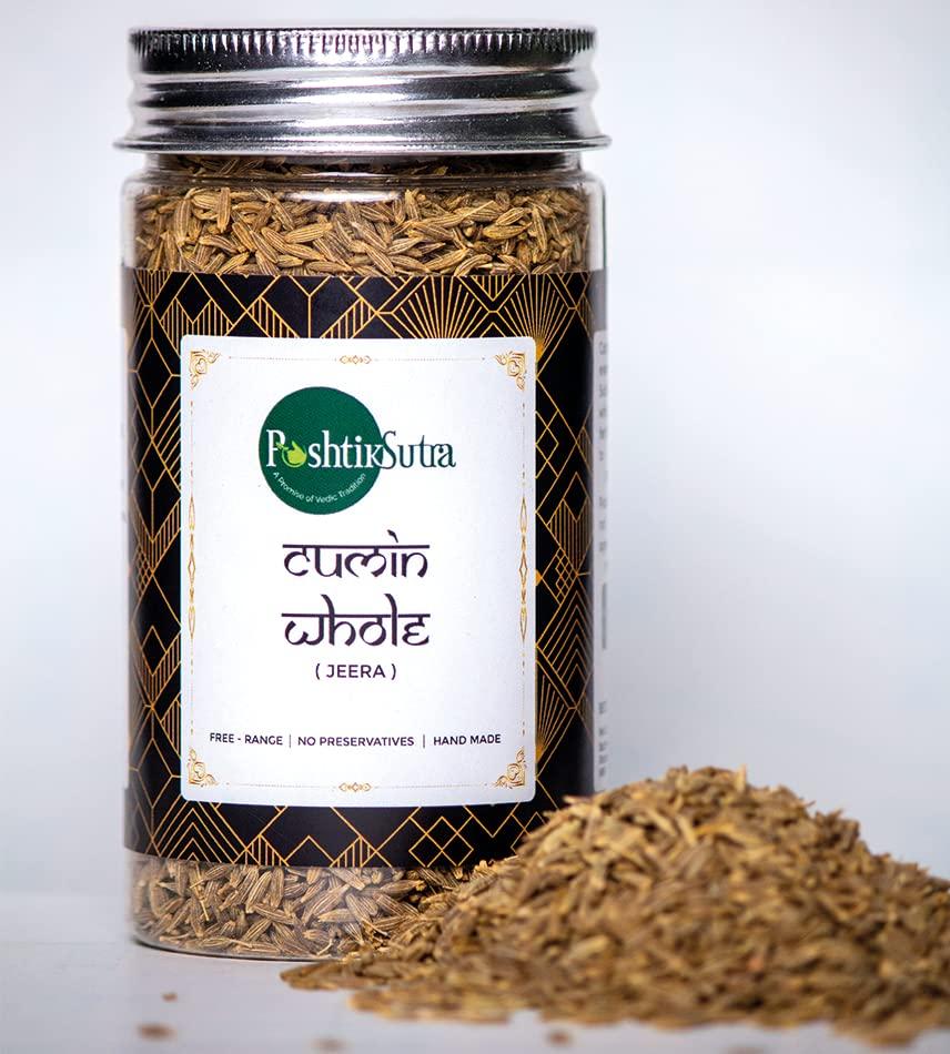 PoshtikSutra PoshtikSutra Cumin Seeds (Jeera) - 100g of Pure Goodness