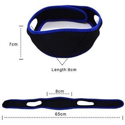 NGX Unisex Sleeping Silk Touch Pad Eye Mask + Anti Snoring Jaw Support set