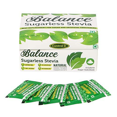 Balance Stevia Balance Stevia 100% Natural Sweetener Sugar Free Sachets (50 Sachets)