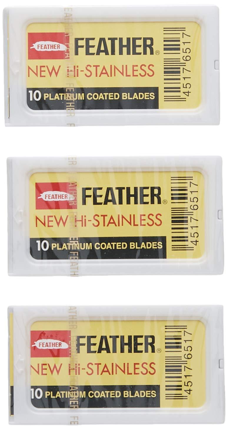 Feather Brand Feather Double Edge Blades, 30 Count