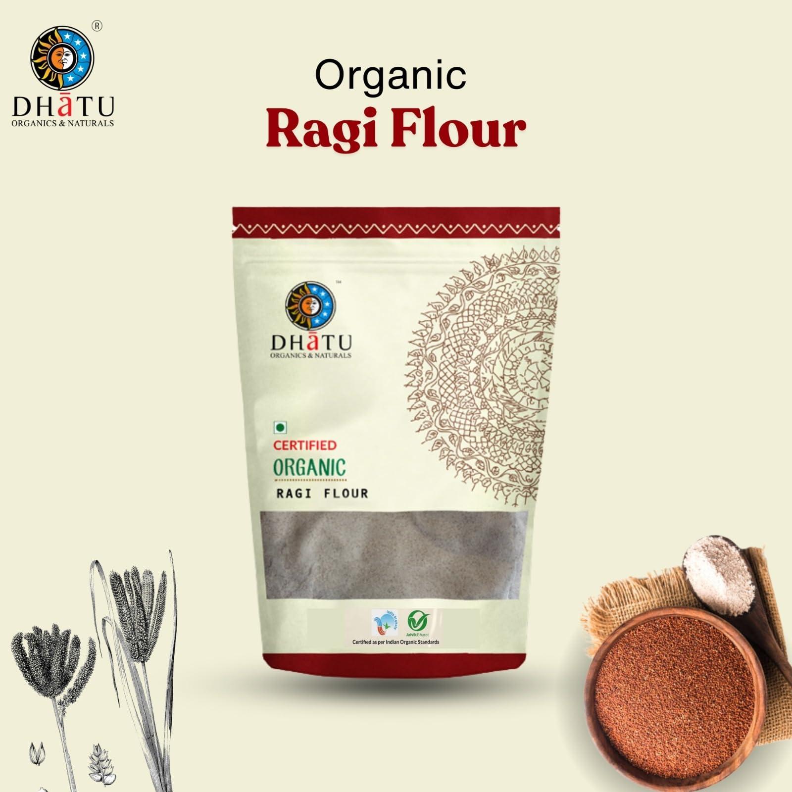 Dhatu Dhatu Organic Ragi Flour, 1 Kg