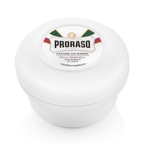 Proraso Sensitive Skin Anti-Irritation Shaving Soap With Green Tea and Oatmeal