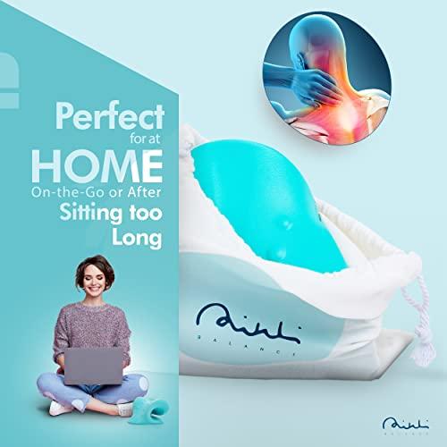 RIKLI BALANCE RIKLI BALANCE Neck Curve Corrector; Cervical Neck Traction Pillow; Neck Recliner Cervical Stretcher for Stiffness; 2-Mode Soft Neck Bump Corrector Device; Neck Pillow for Back Pain Relief