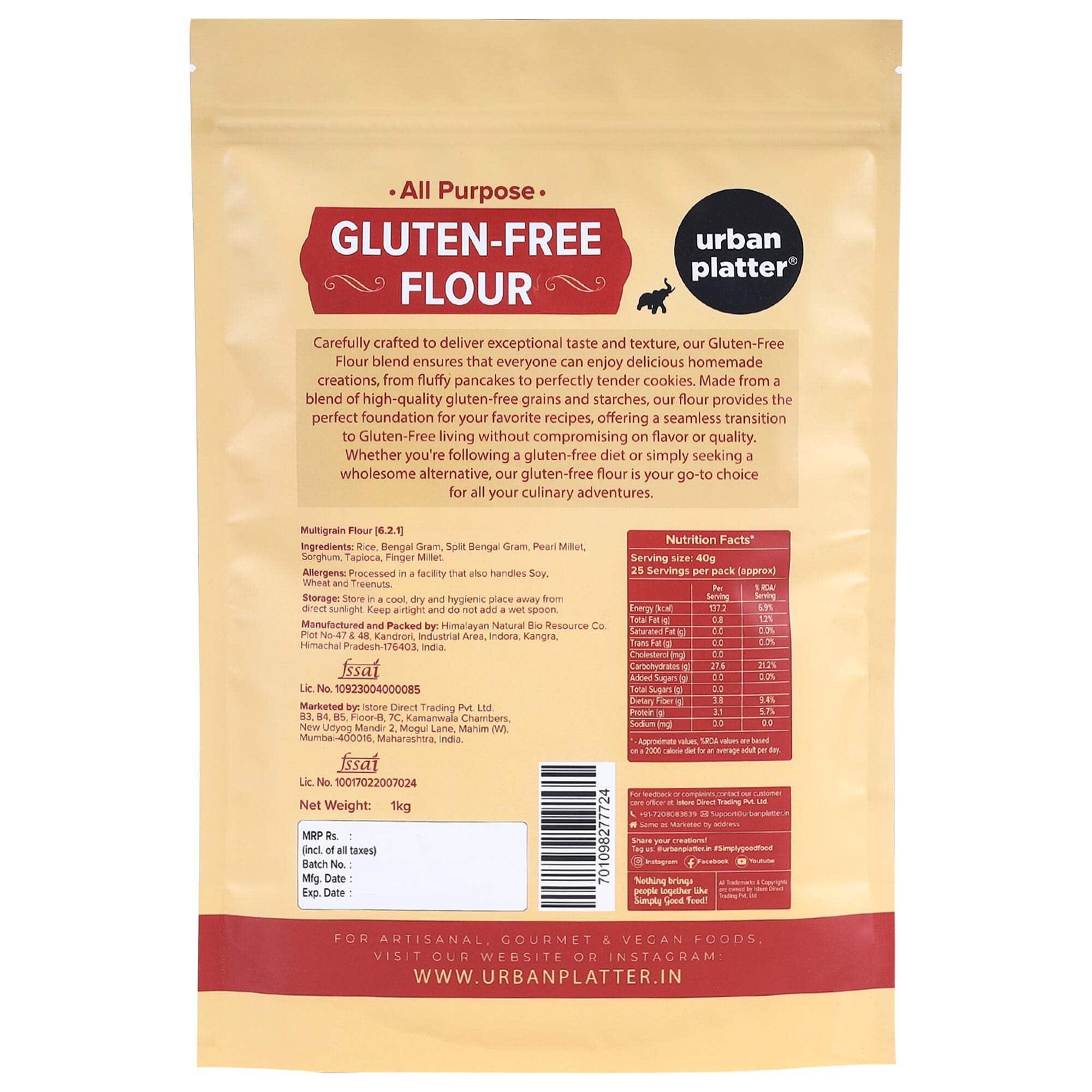 urban platter Urban Platter All Purpose Gluten-Free Flour, 1kg