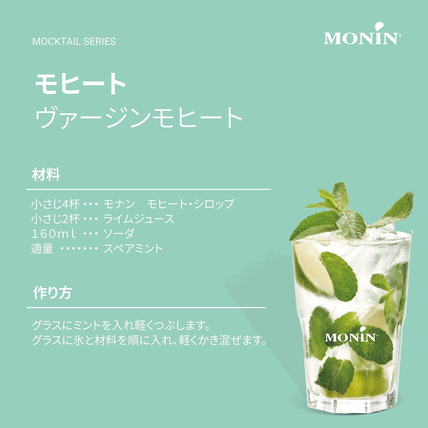 Monin Monin Mojito-Liquid Mint Bottle, 250 Ml