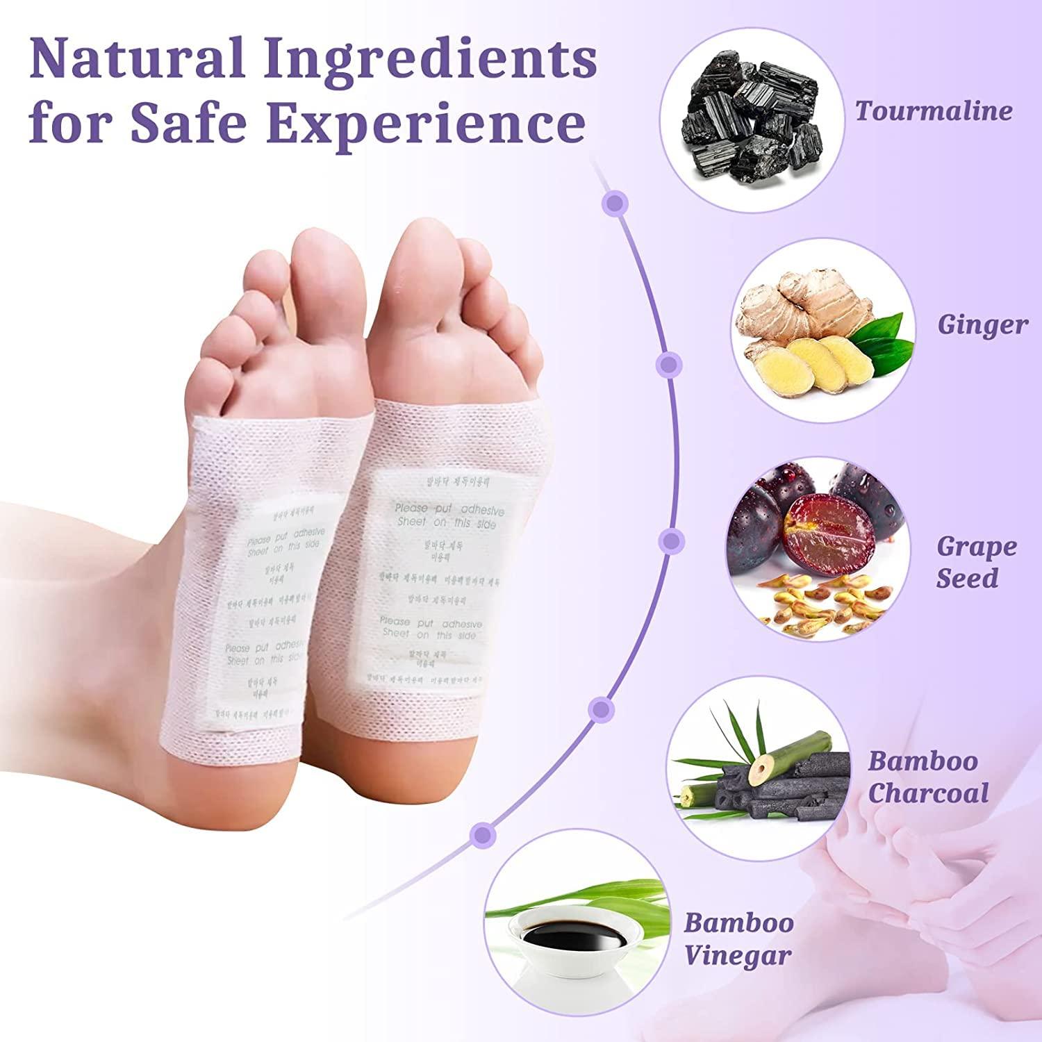 FI FIDROXIMPERIA FI FIDROXIMPERIA Cleaning Detox Foot Patches, 10 Pads (Pack Of 1), Multicolour, Unisex Adult, Patch, Detox Foot Patches, Promotes Better Sleep By Removing Toxins