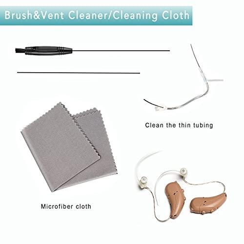 BOCOKO Universal Small Carry Case with Silicone Lining for PSAPs hearing aid