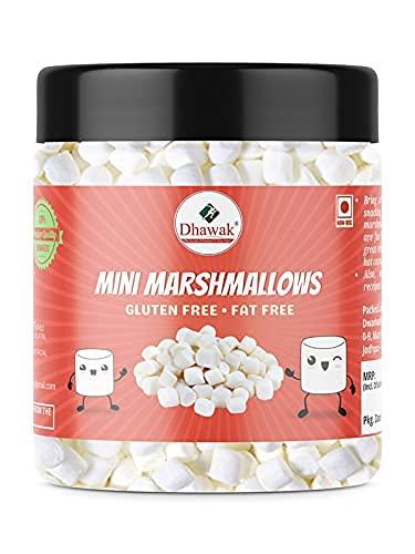 DHAWAK Dhawak Mini Marshmallows - VANILLA MIST FLAVOUR - 100 gms |Jar Pack|