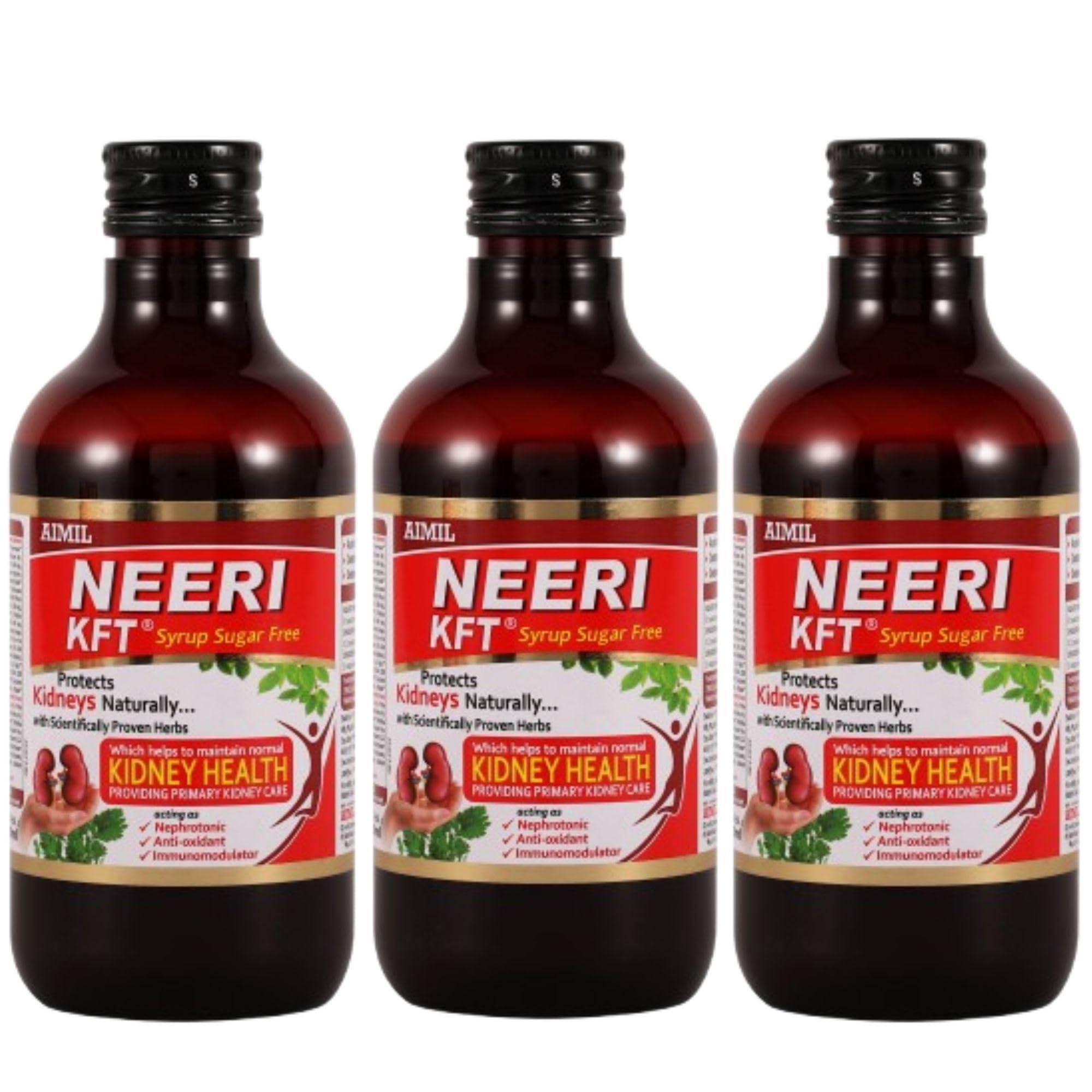 AIMIL AIMIL Neeri KFT Syrup Sugar Free - 200ml (Pack of 3)