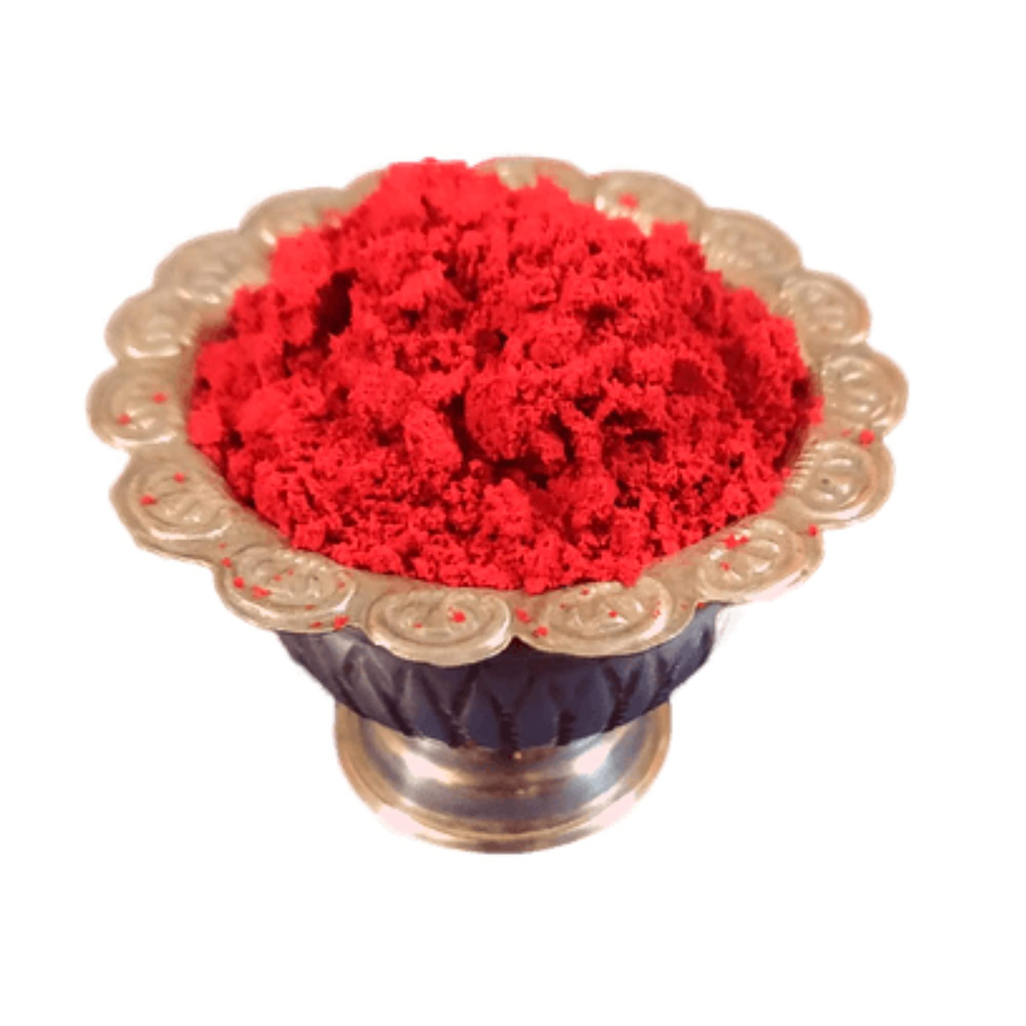 Aalayam Selveer Aalayam Selveer Pure Natural Traditional Non Scented Kumkum (Kungumam) Red Color - 500g