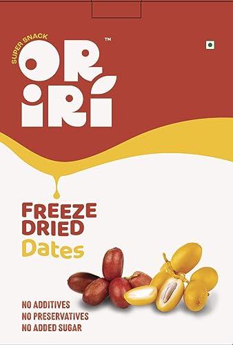 oriri Freeze Dried Dates by Oriri | 100% Natural and Healthy | Sugar free snack | Vegan | 25 grams