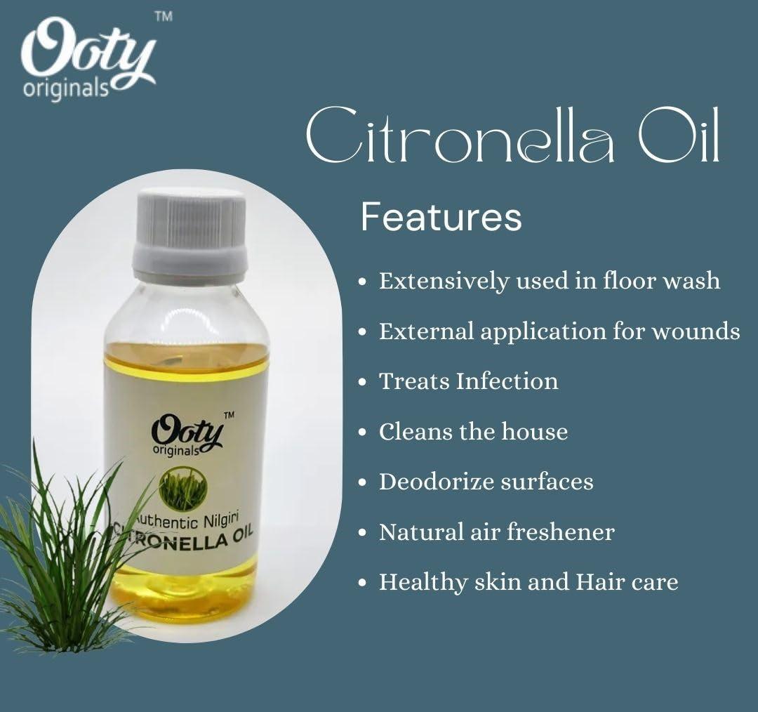 OOTY ORIGINALS OOTY ORIGINALS - Citronella Oil 30ml/Insect Repellent Oil