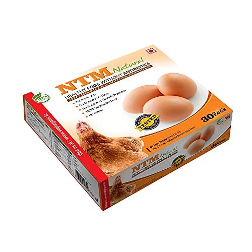 Vegiorganic NTM Natural Healthy Brown Eggs Pack of 30