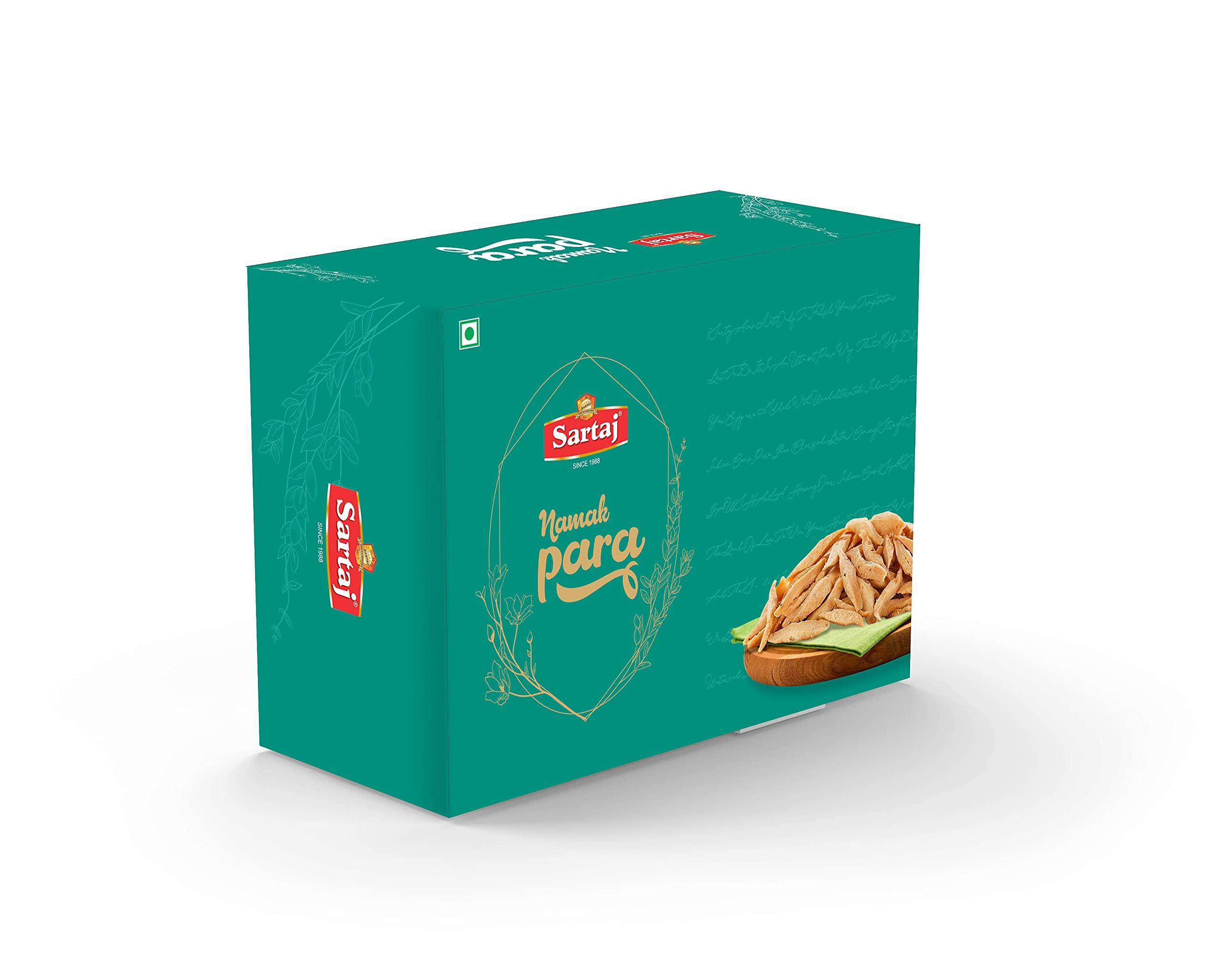 Sartaj Sartaj Namak Para | Namkeen Mathri | Ready to Snack, 400g, Namkeen/ Mathri/ Nimki/ Namakpara - evening Tea Time Snacks