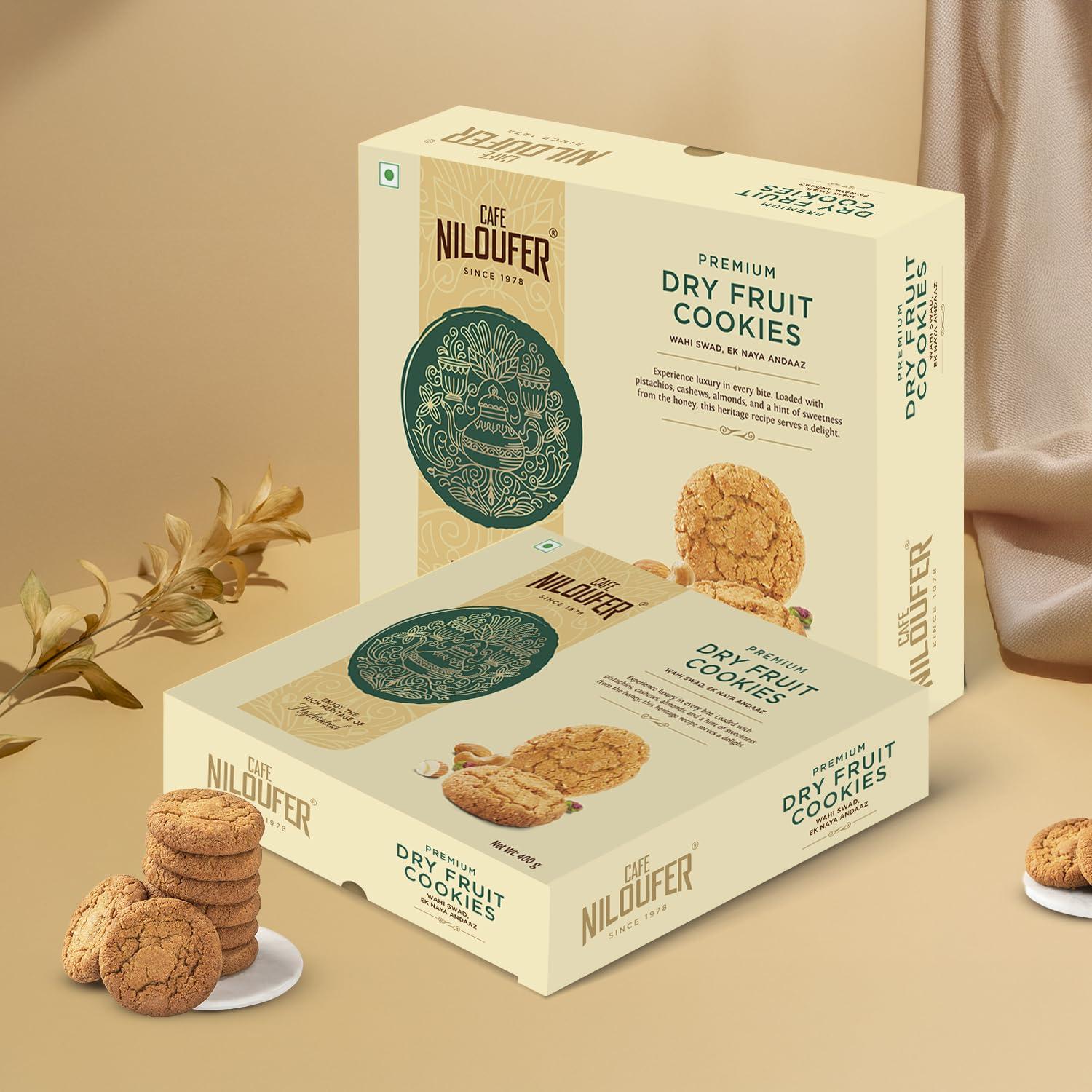 Cafe Niloufer Cafe Niloufer Premium Dry Fruit Biscuits