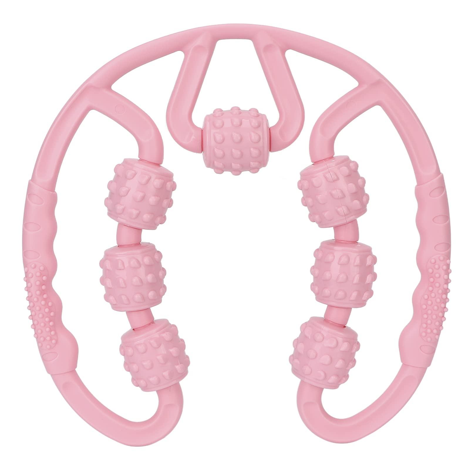 Ironctic Leg Muscle Roller, Drop Shaped Muscle Massage Roller 7 Wheels for Thigh for Gym Use