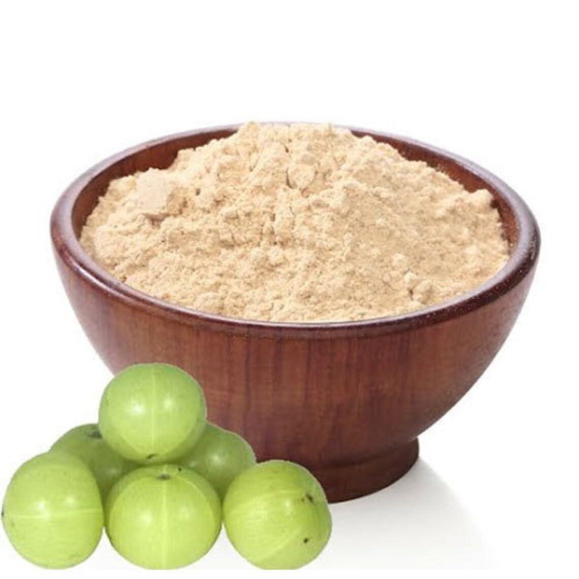 Veganic Veganic Amla Powder | Natural Indian Gooseberry Powder | Avla Fruit Powder | Nellikai | Aawla | Aamla, Amloki, Usirikaya, (1800)