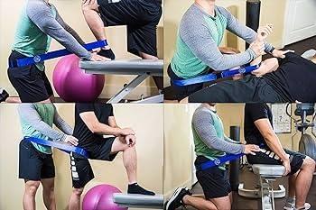 PHYSIO ACTIVE PHYSIO ACTIVE Mobilization Belt Used In Physiotherapy, Manual Therapy Belt For Physiotherapy (Black) (Buy One Get One Free)