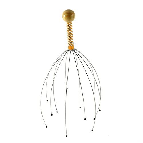 KOSTECH Kostech Scalp Massagers, Handheld Head Massage Tingler, Scratcher for Deep Relaxation, Hair Stimulation and Stress Relief (Pack Of 2)