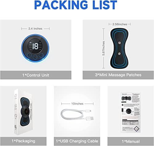 SVK DREAM SVK Dream Wireless Portable Rechargeble Full Body Massager for Pain Relief Neck Massager with EMS Technology Microcurrent Cervical Spine Massager for Body Pain