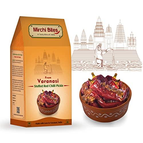 Mirchi Bites Mirchi Bites Varanasi Stuffed Red Chilli Pickle | Banarasi Bharva Lal Mirch Ka Achar | Varanasi's Famous Red Chilli Pickle