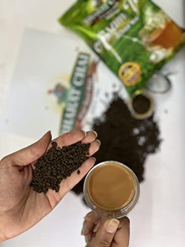 BHARAT CHAI Bharat Chai Royal Green label CTC chai | Extra large dana (mota dana) | 1 Kg | Chai Patti | Black CTC Loose Tea | 1kg Pack