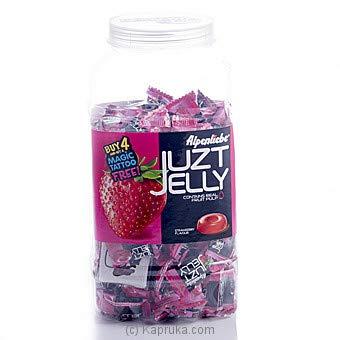 Alpenliebe Alpenliebe Juzt Jelly, Strawberry Flavour Jar, 760 g, 200 pc