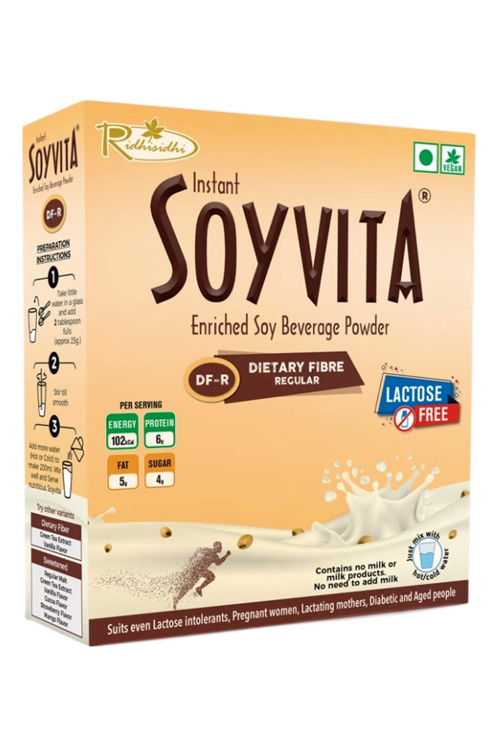 Soyvita Soyvita Lactose-free Instant Enriched Soy Beverage Powder (Dietary Fibre Regular, 500gm)