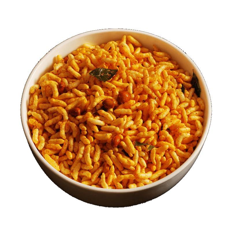 Shivanya Mart Masala Puffed Rice | Roasted Murmure Namkeen | Roasted Healthy Bhel Puri - Diet free Delicious Snacks - ( 2 * 200 Gram )