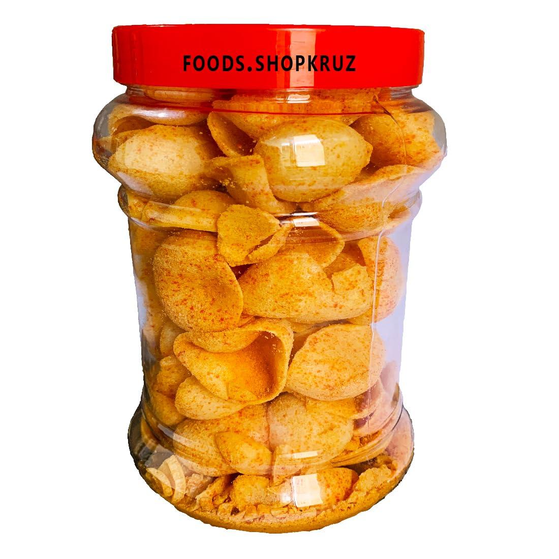 Foods.shopkruz Foods.shopkruz Soya Katori 250 gram plastic jar indian snack