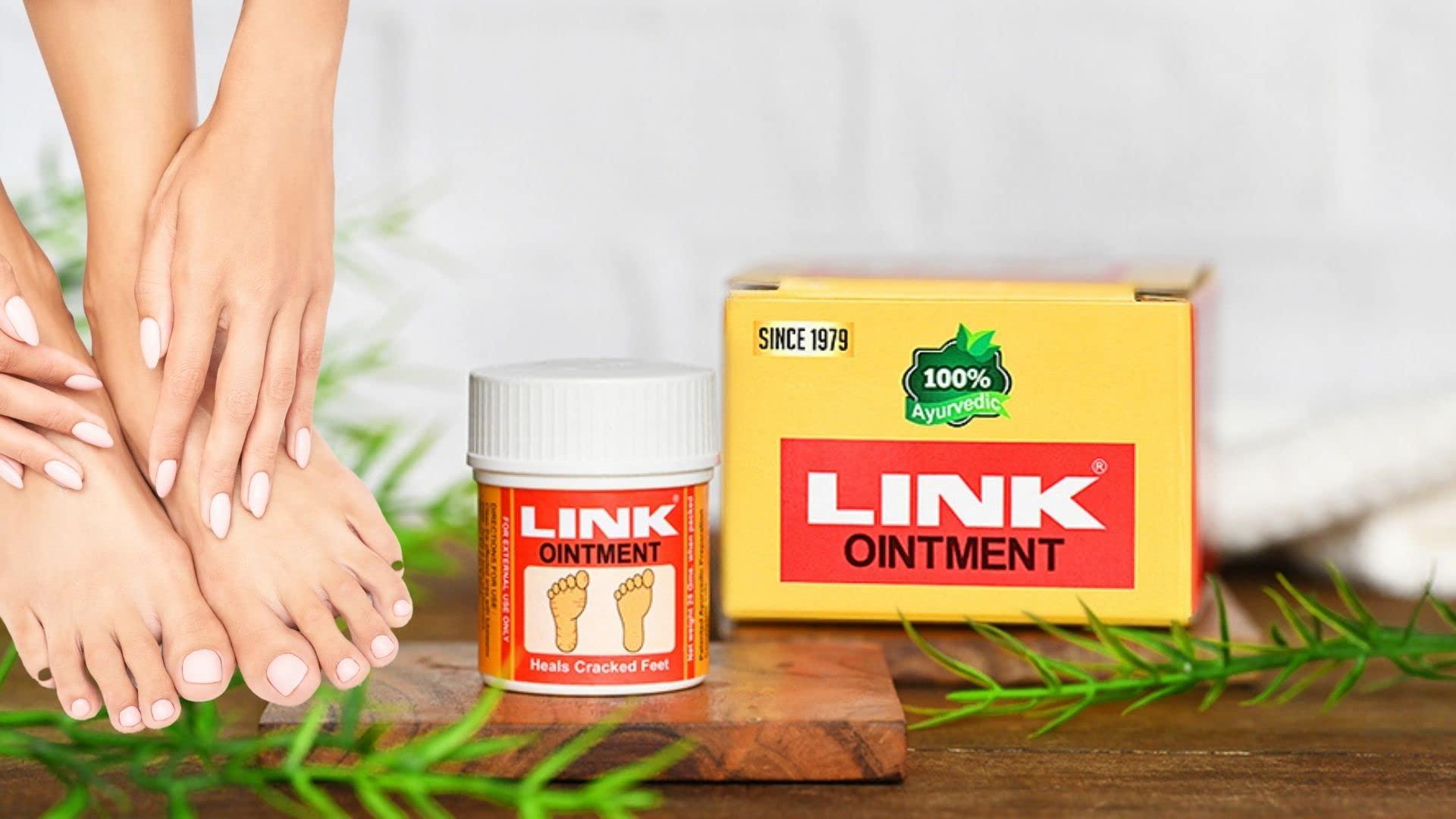 LINK Link Ointment Heals Cracked Feet (Combo 2) 25 grams